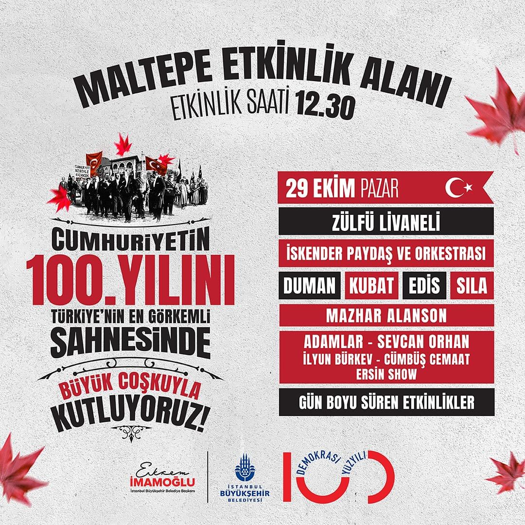 Metro İstanbul - Cumhuriyetimizin 100. Yılı